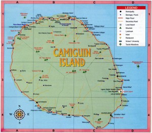 carte de Camiguin